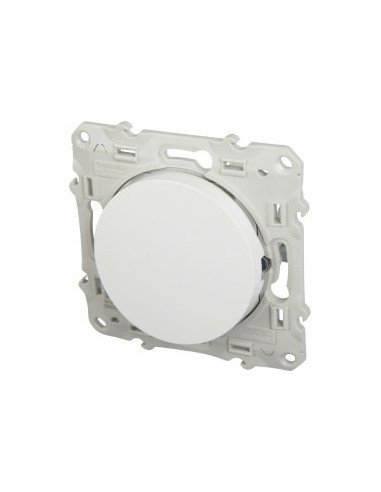 Interrupteur va et vient blanc Schneider Odace