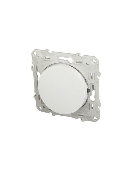 Interrupteur va et vient blanc Schneider Odace